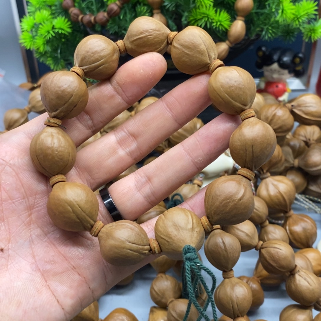 橄榄核手串/手链2.0梅林铁短圆