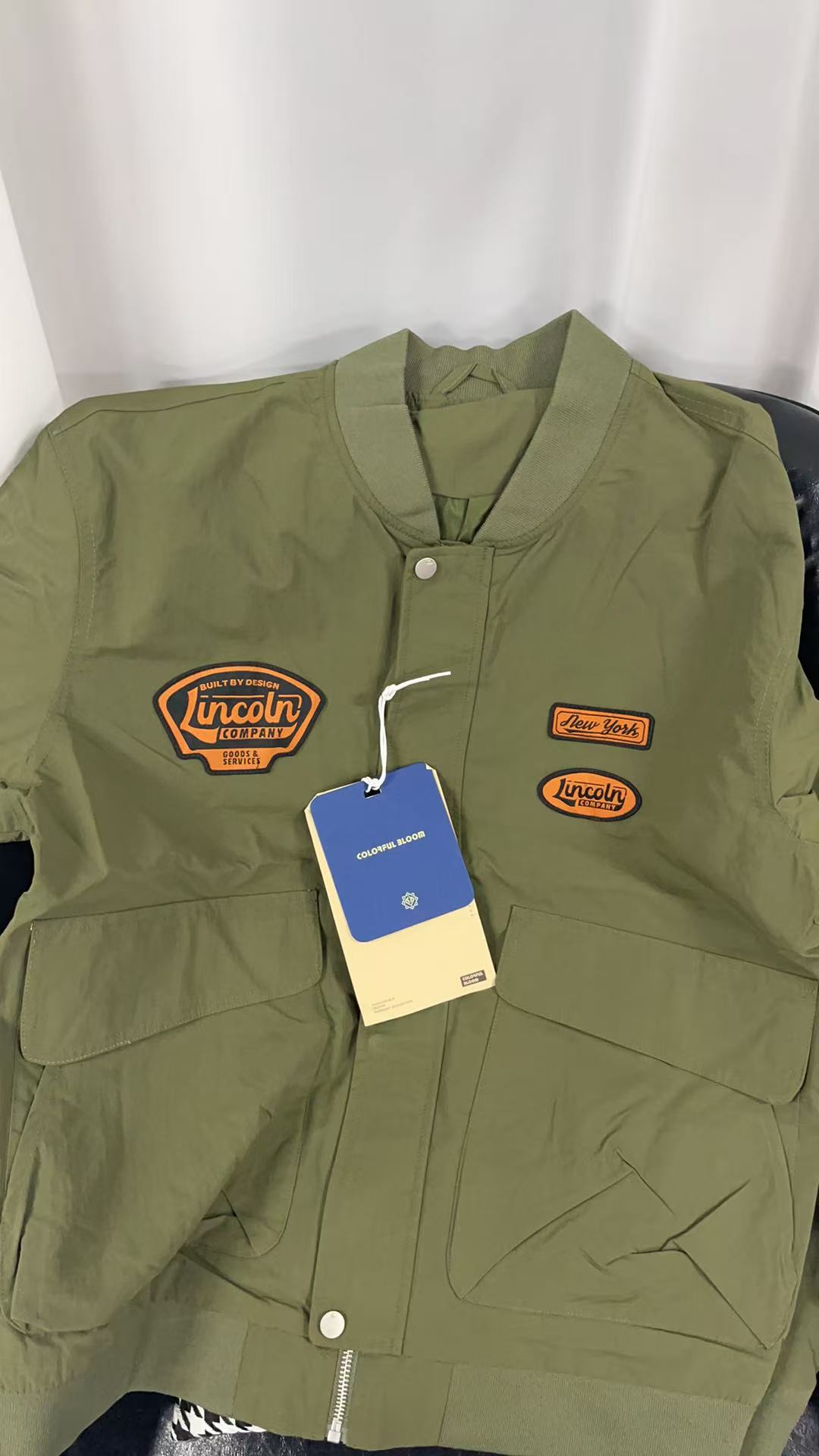 58103 夏季新款潮牌外套买手店中性风男女同款外套