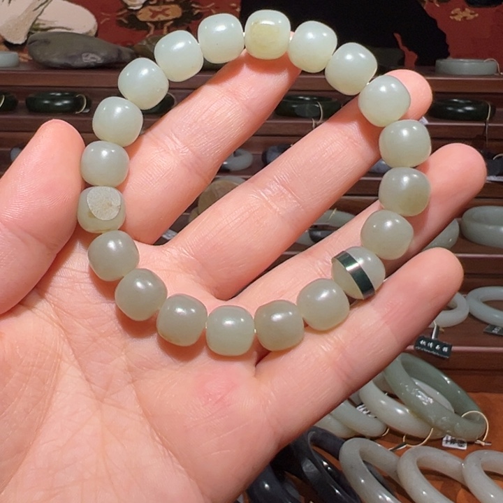 和田玉（子料）未镶嵌手串