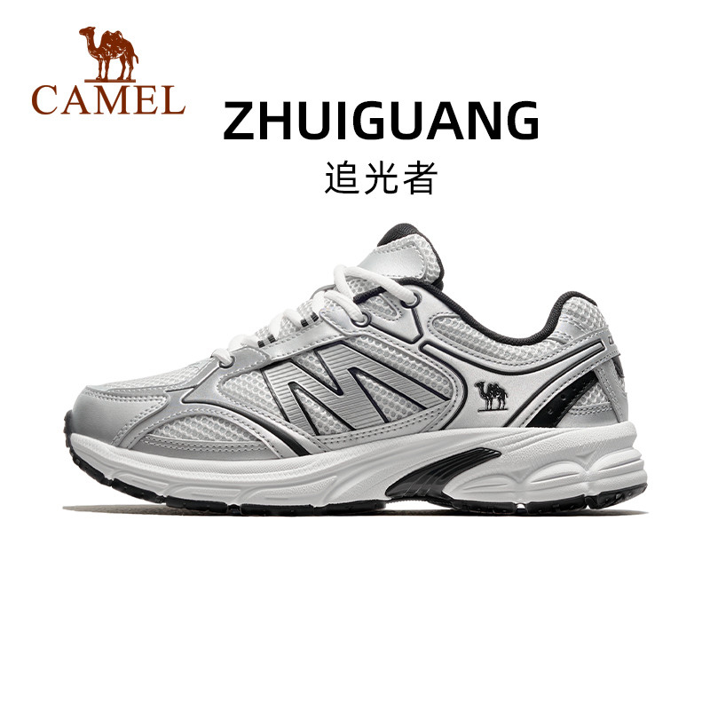 骆驼慢跑鞋【追光者】2025秋季款防滑耐磨休闲鞋舒适跑步鞋运动鞋
