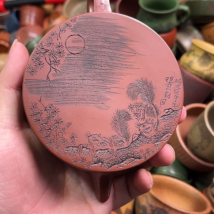 紫砂茶杯全手工紫砂主人杯