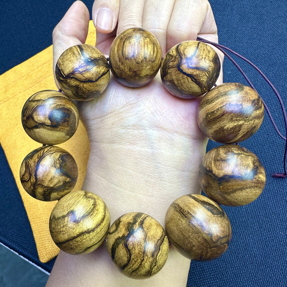 金丝楠木 虎皮纹 单圈2.5m