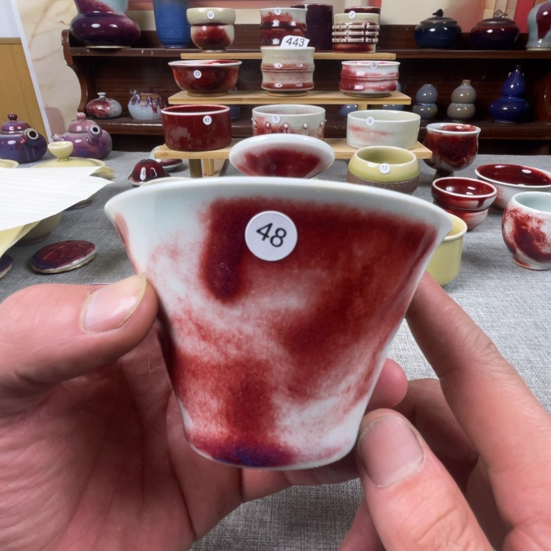 瓷片纯手工……纯手工制作……