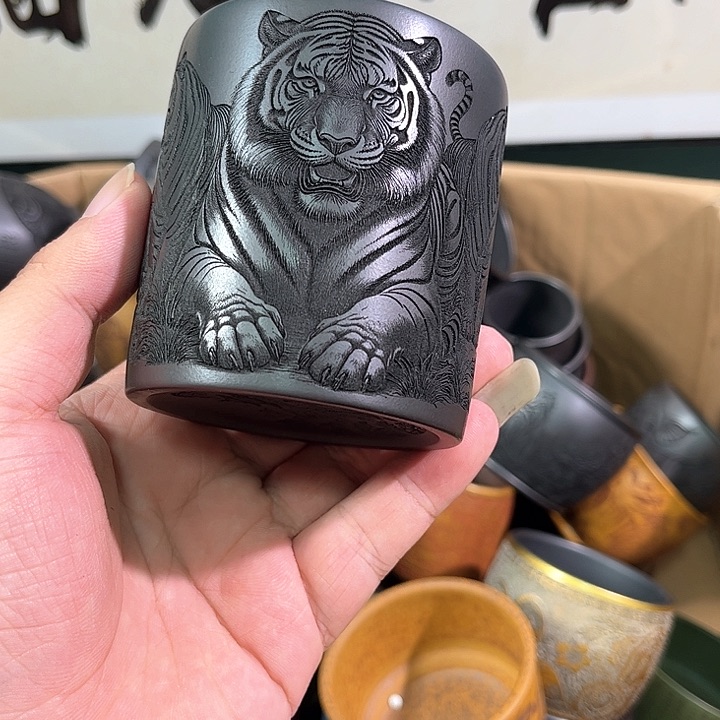 茶杯紫砂全手工紫砂主人杯