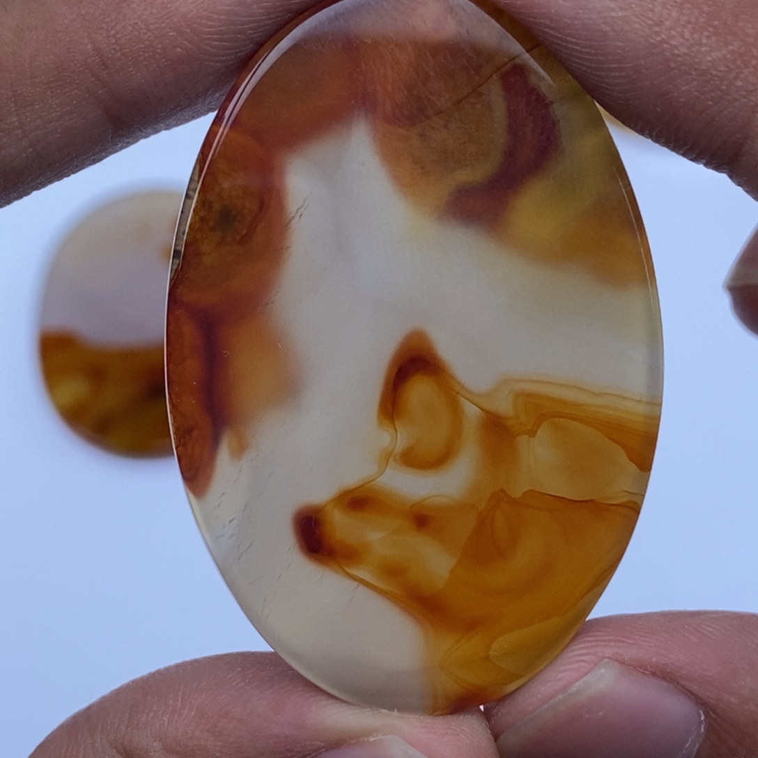 E***g玛瑙/玉髓未镶嵌珠宝半成品