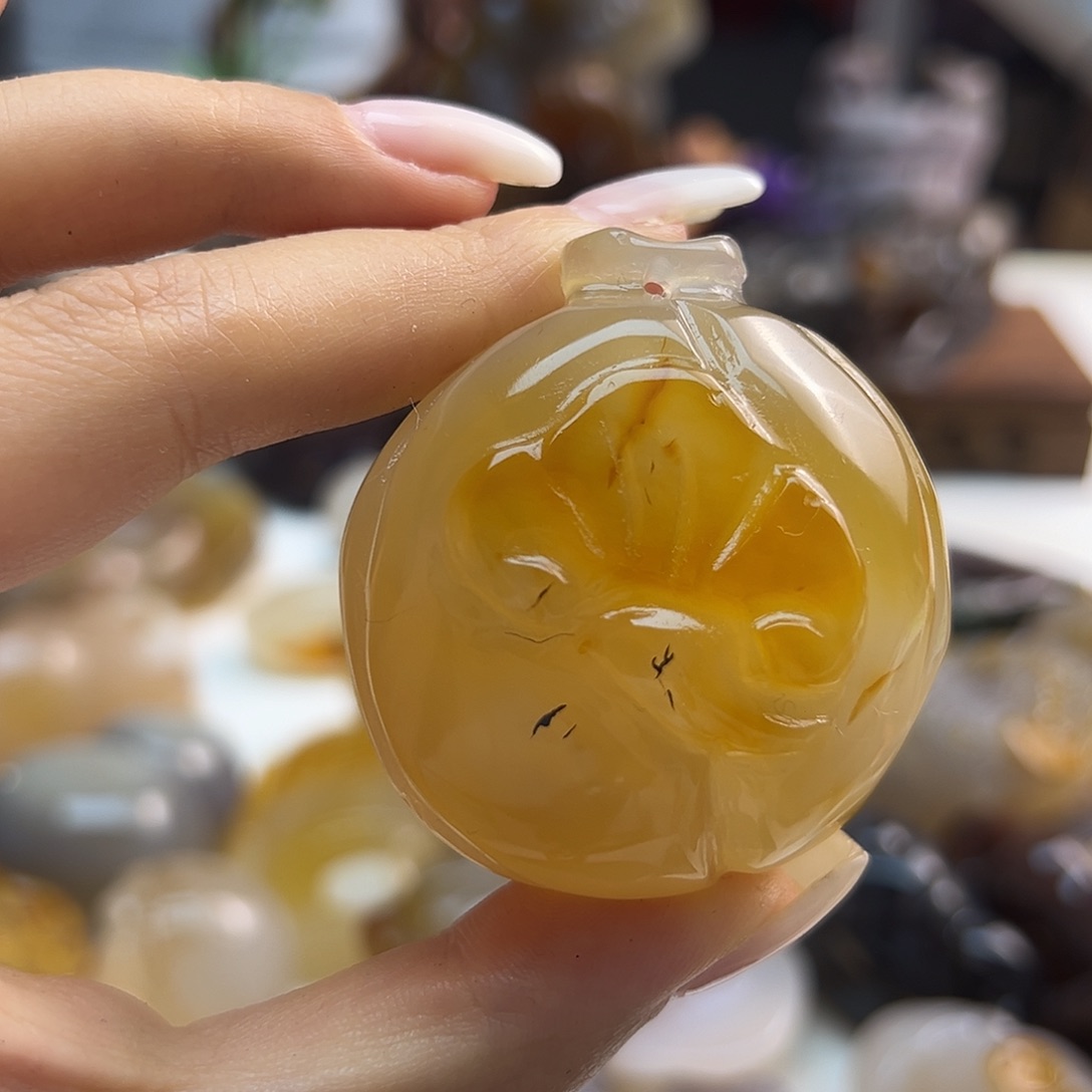 玛瑙/玉髓未镶嵌颈饰