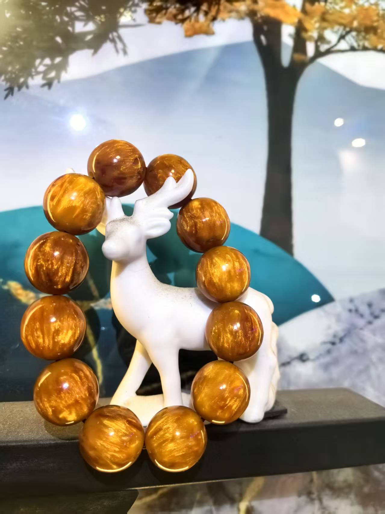 K085精品龙宫丝手串（无礼盒）