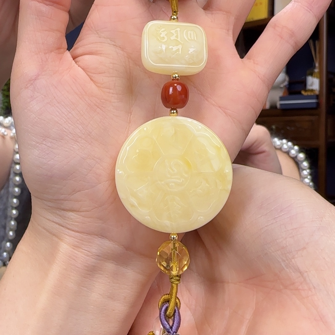 蜜蜡颈饰未镶嵌1111111111