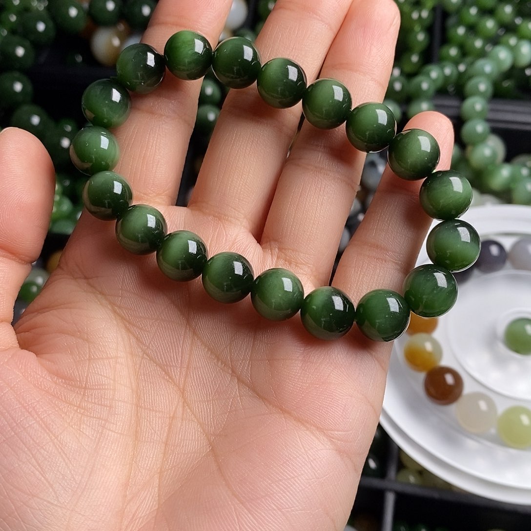 未镶嵌手链和田玉（碧玉）