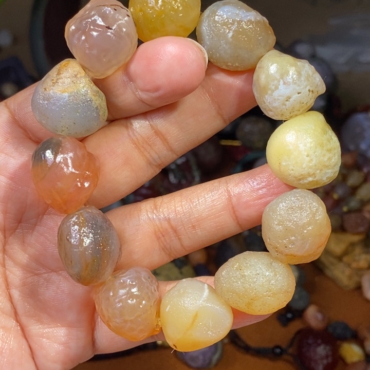 玛瑙/玉髓珠宝半成品未镶嵌