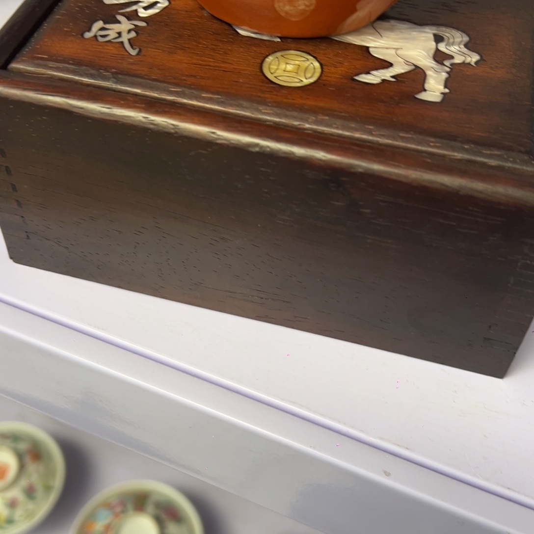 扬***泉瓷片瓷器摆件、茶室雅器