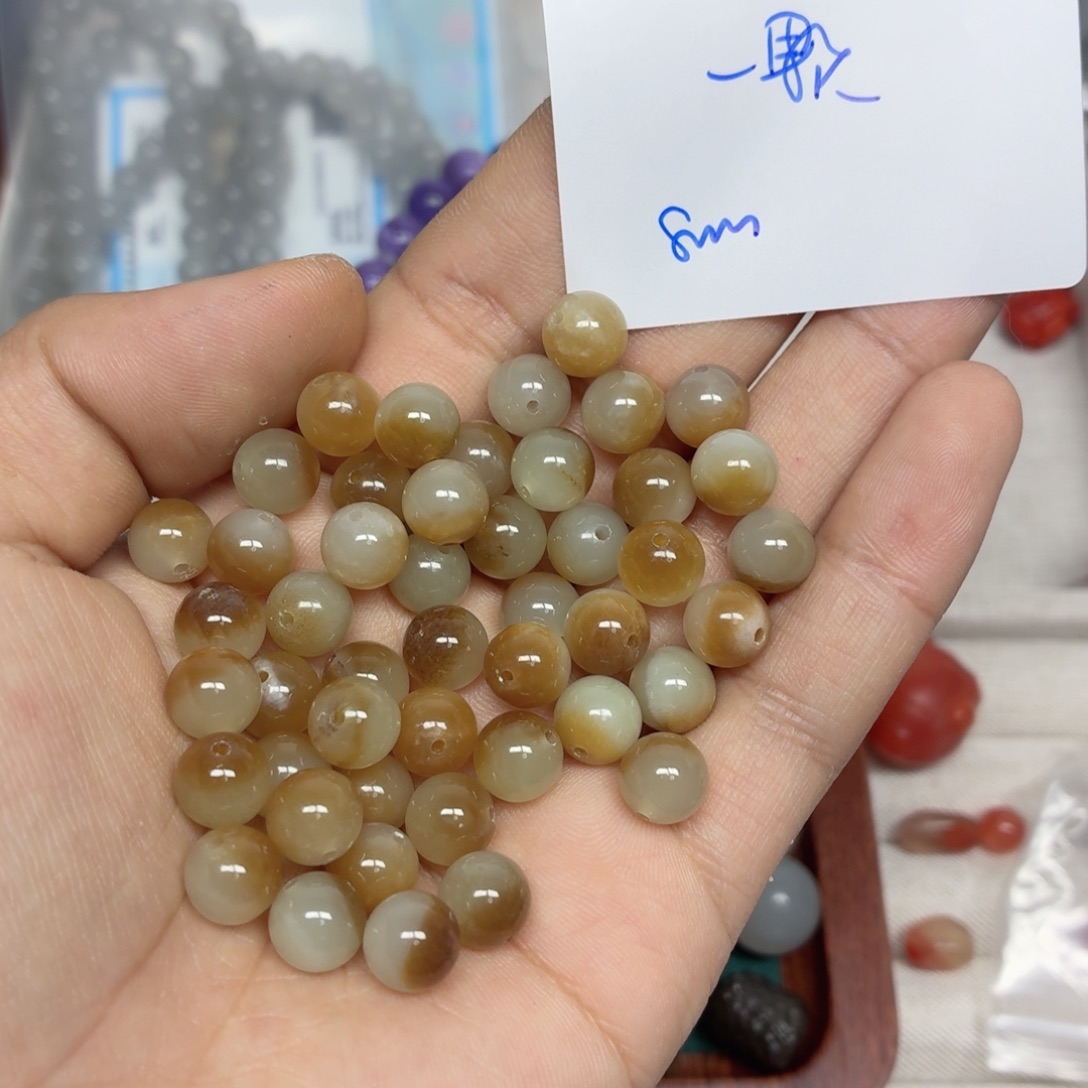 和田玉未镶嵌珠宝半成品T362