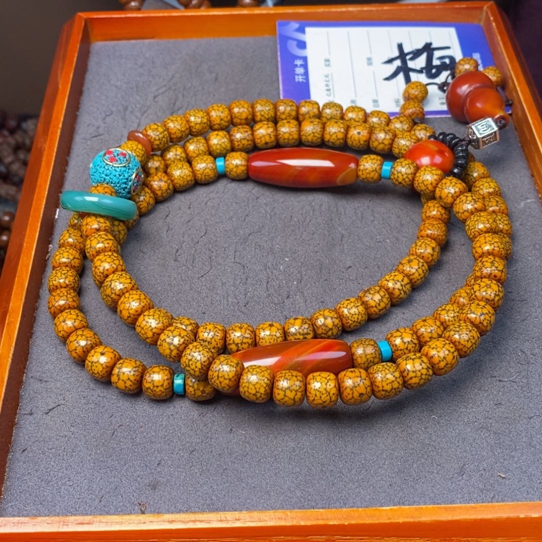 星月菩提吊坠小*车星月