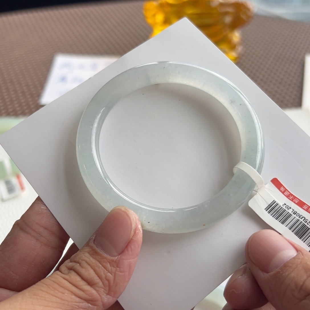 翡翠未镶嵌手镯43号 51