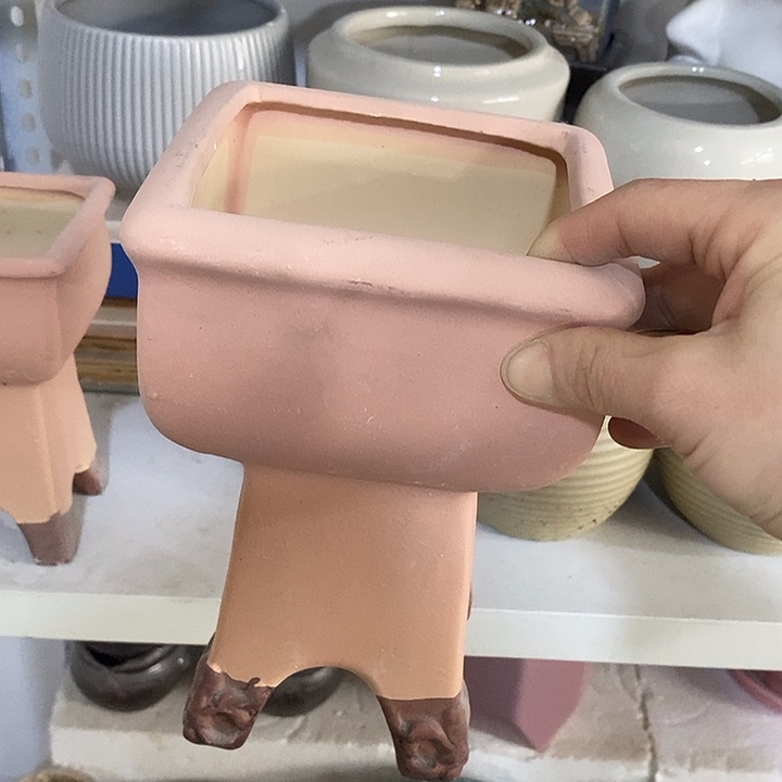 摆件陶凑单满12包邮发有孔