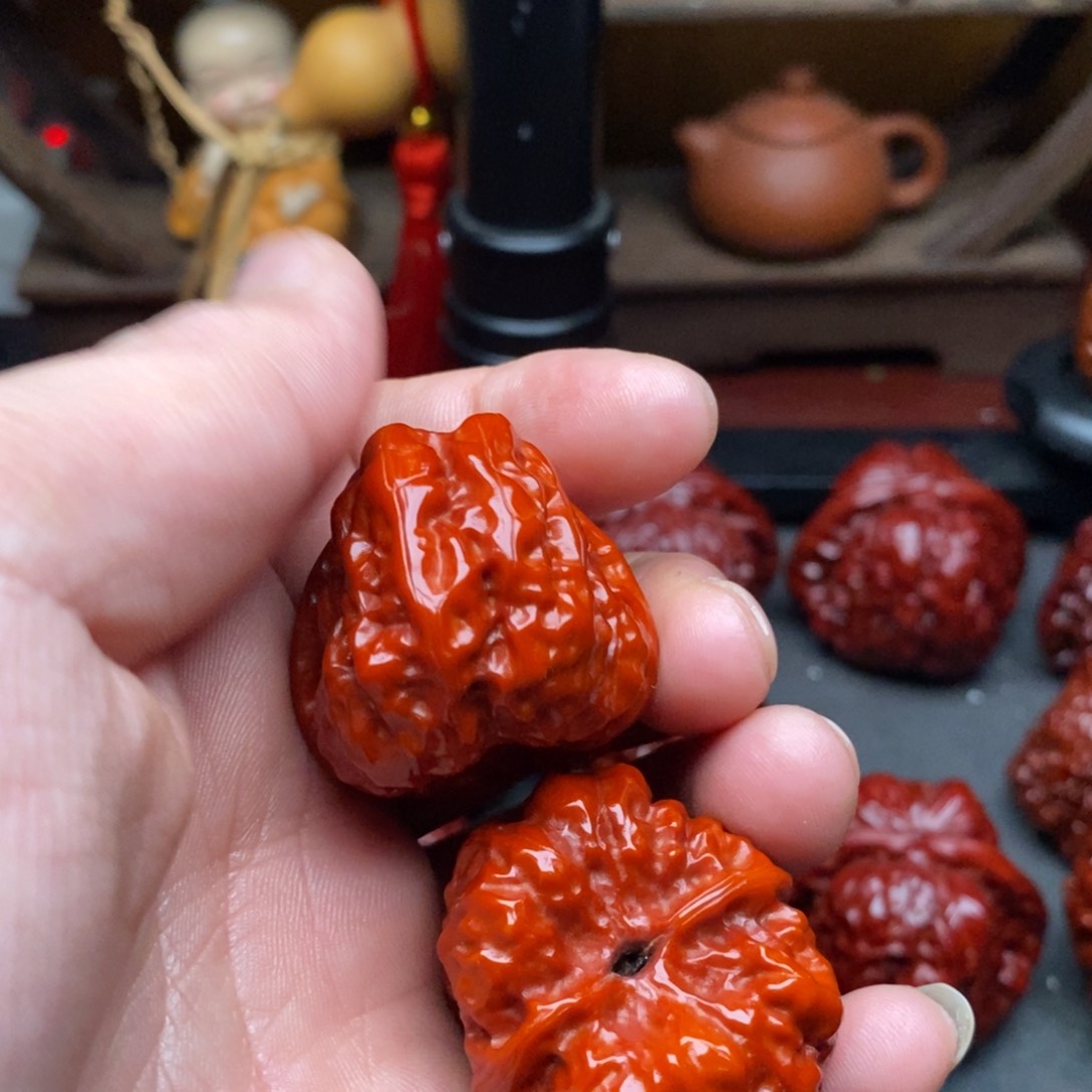 吊坠文玩核桃金****司32蛤蟆头