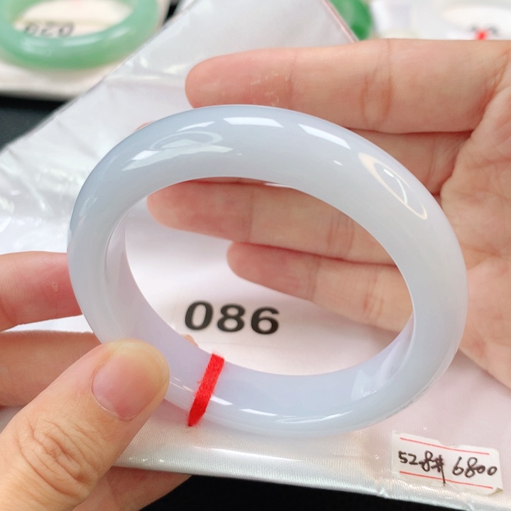 未镶嵌手镯翡翠缅甸52.8