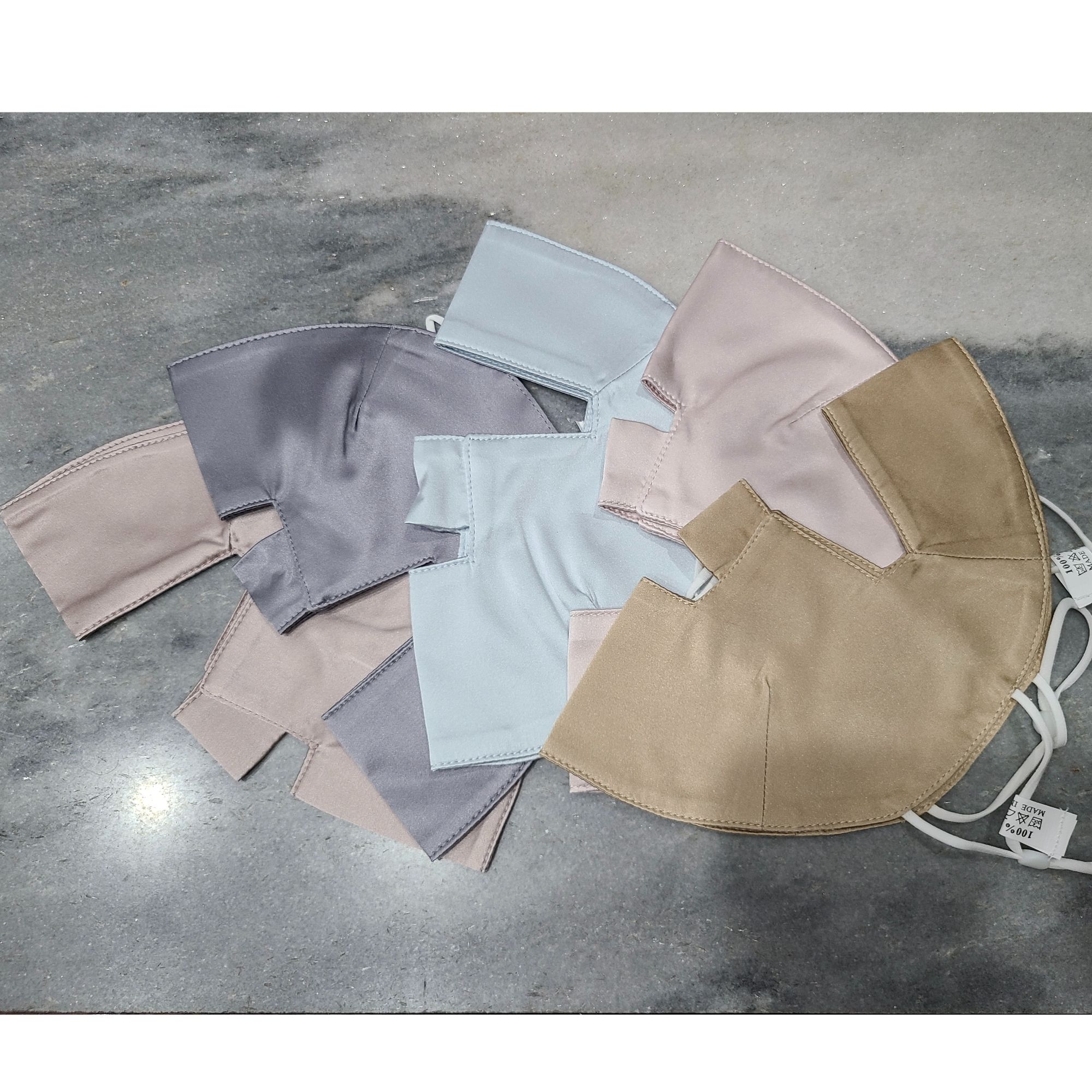 【金叶丝】苏州第一丝厂真丝面罩100%Silk夏日防晒好物