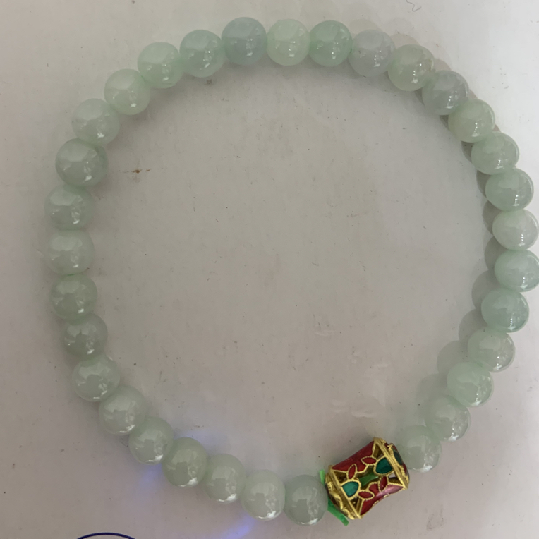 精致款~珠光宝气*翡翠圆珠手串约6+mm*多样性发一