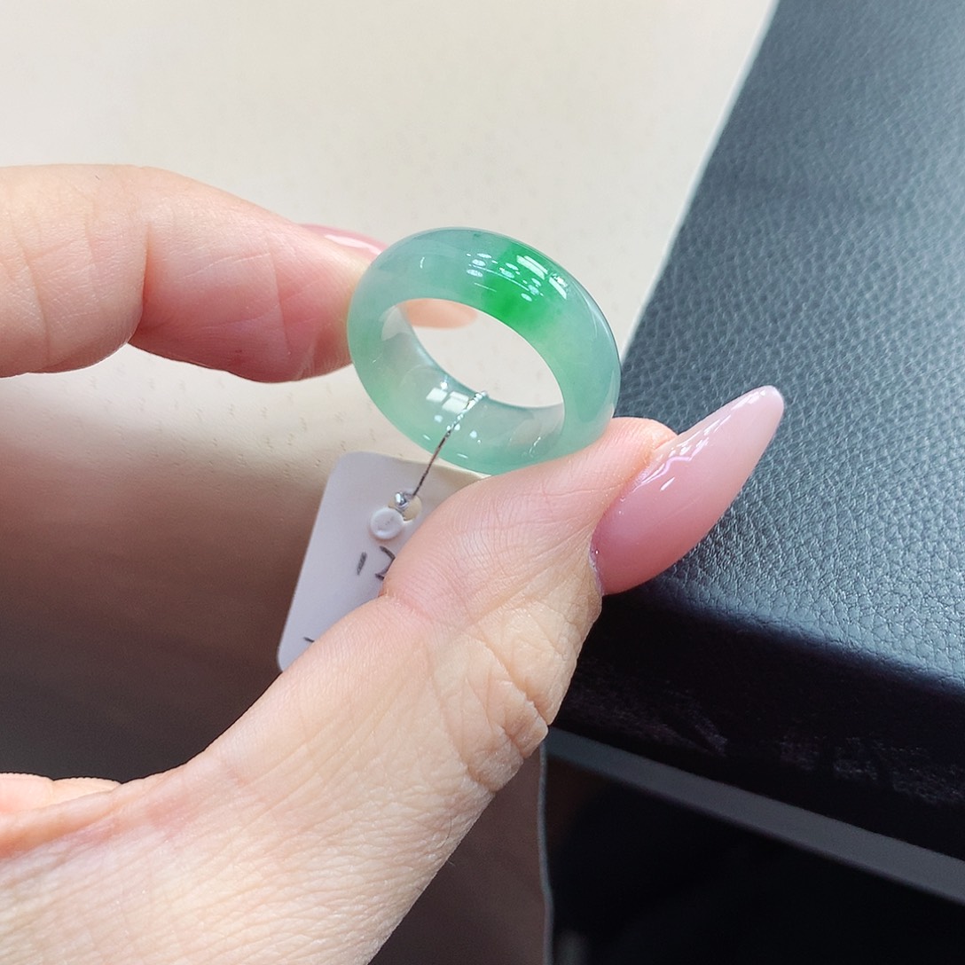 未镶嵌戒指翡翠12号