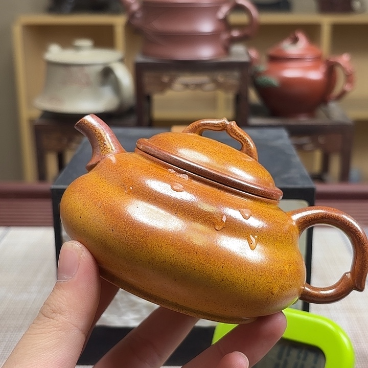 f***品紫砂茶壶微瑕处理