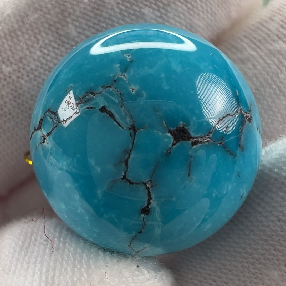 未镶嵌绿松石配饰19mm