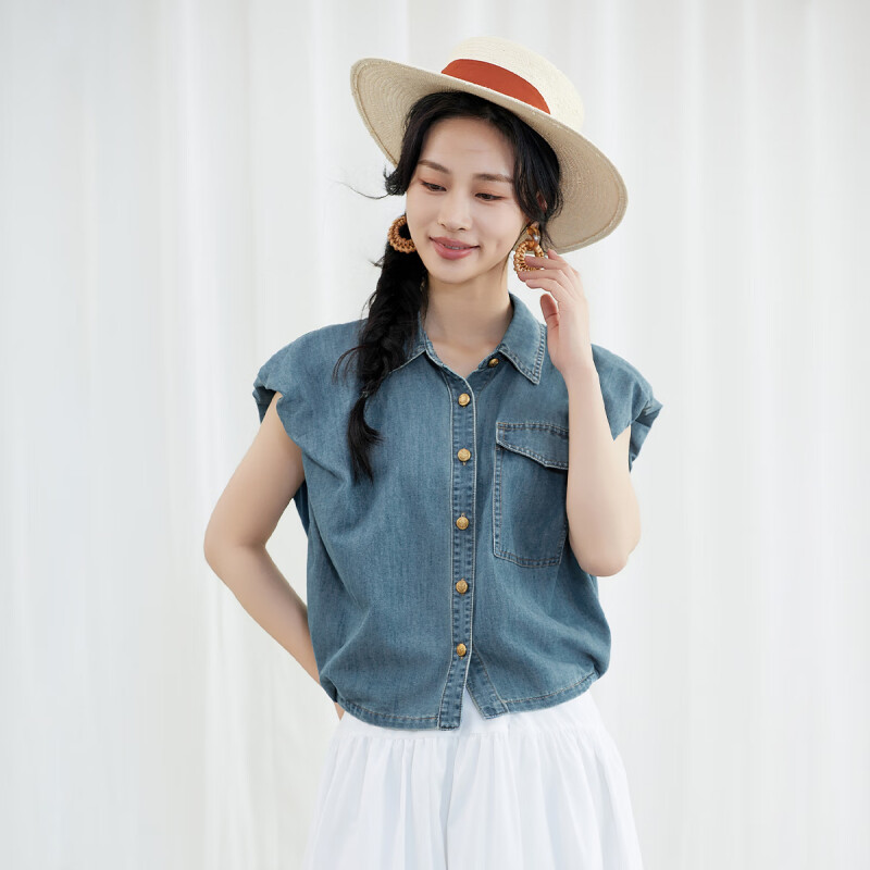 佳人苑衬衫女夏季新款J422056