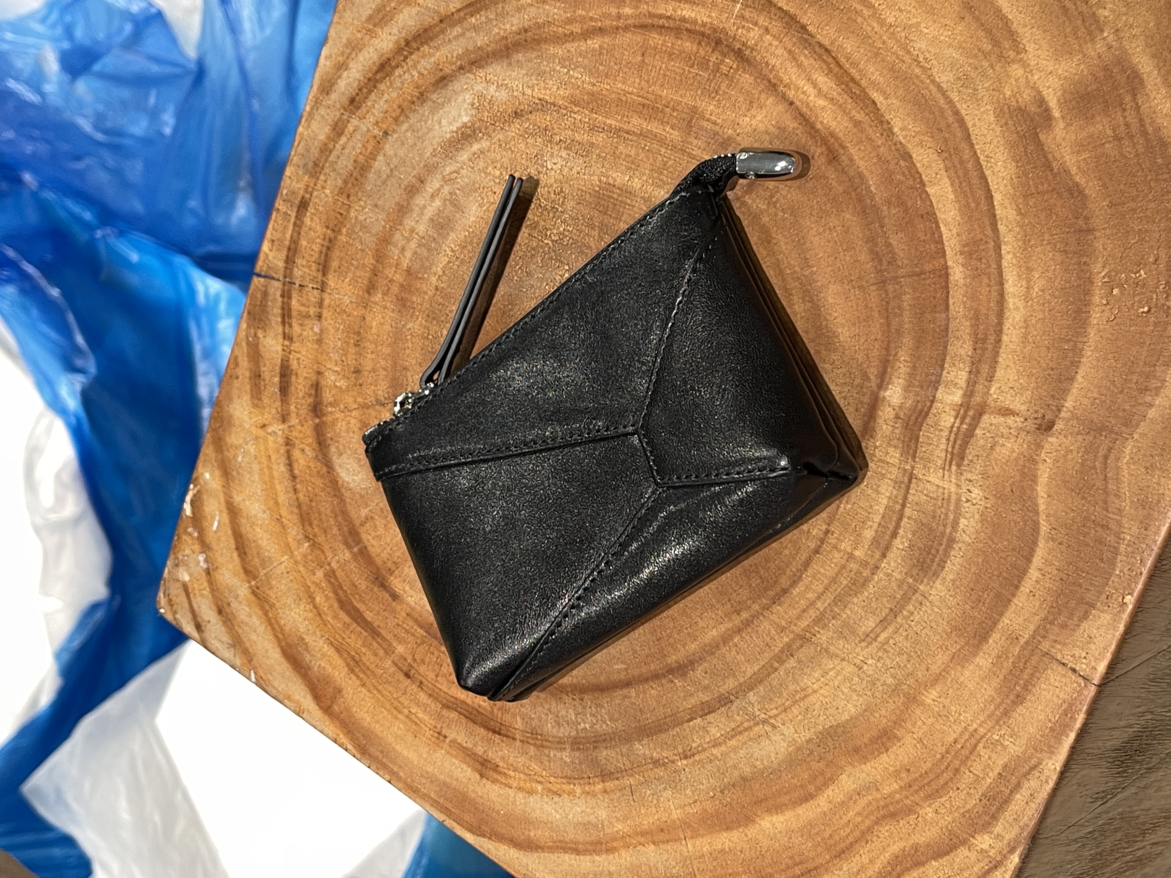 【造物至】迷你几何零钱包 牛皮 高级定制零钱包