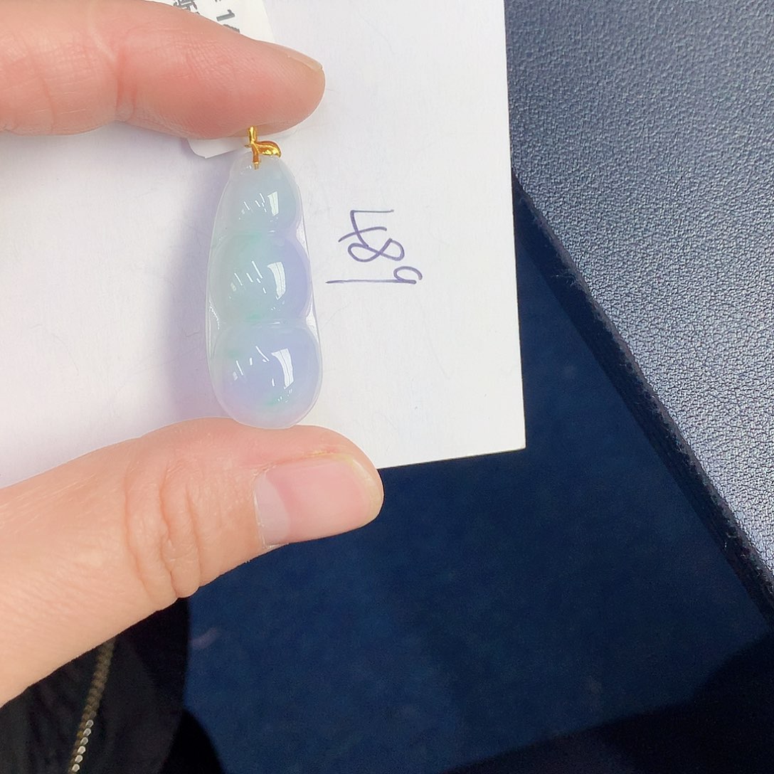 【闪购商品】翡翠颈饰18K金镶嵌0000000000