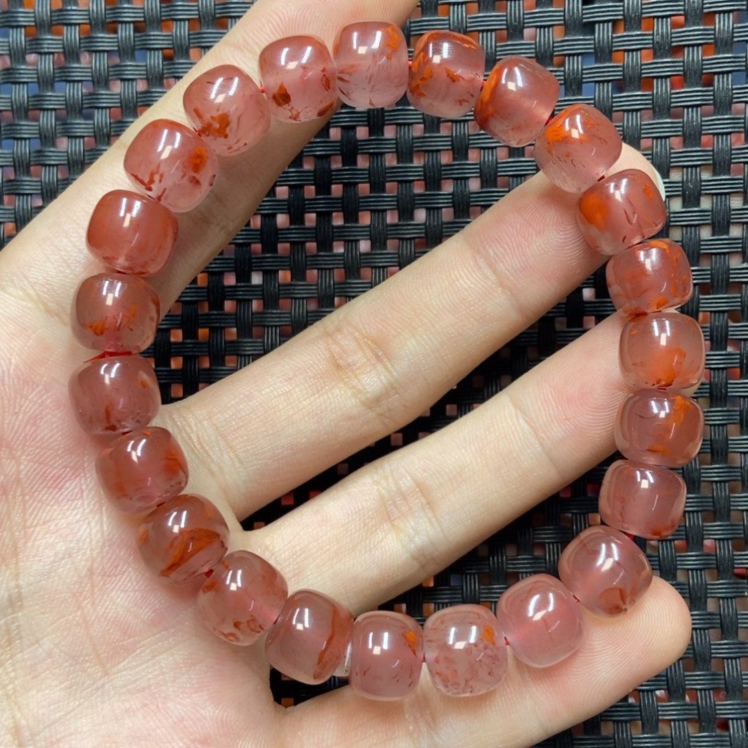 南红玛瑙未镶嵌手串10mm