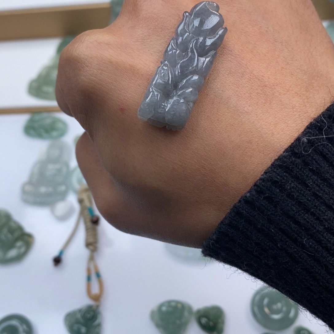 翡翠未镶嵌手链天然a货翡翠09