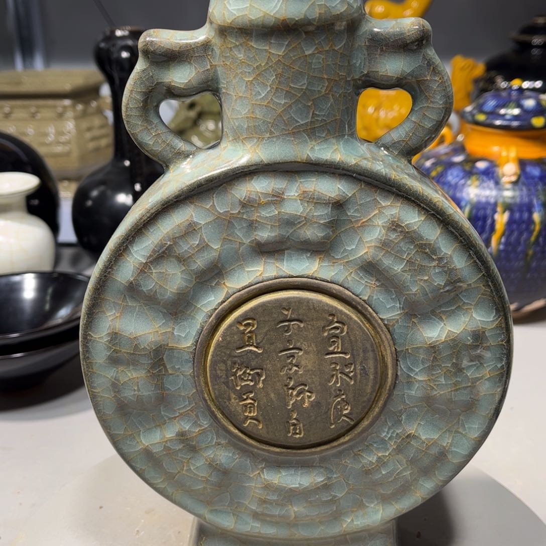 瓶官窑瓶子品相完美