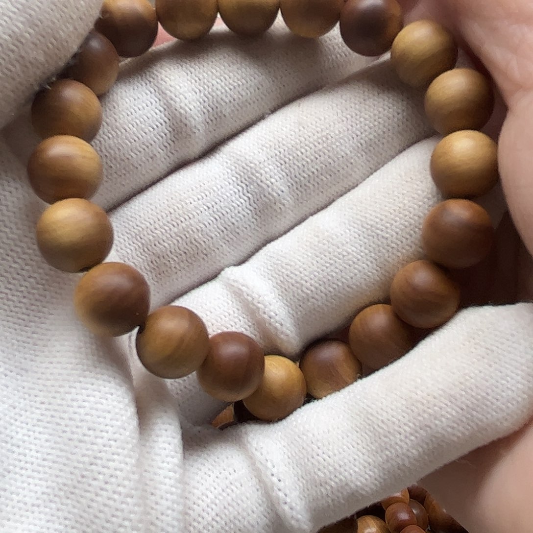 檀香木手串/手链山*亦定制1.0单圈