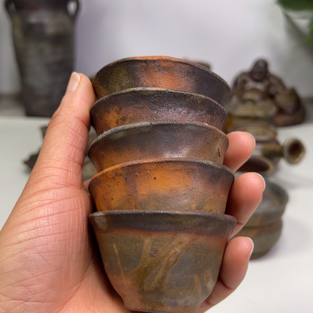 备前烧作品（圭秀客杯