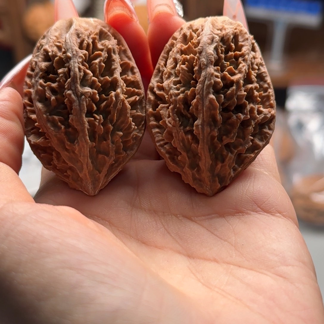 文玩核桃把件楸百核78