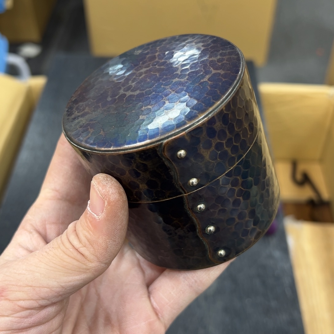 铜中古工艺品摆件