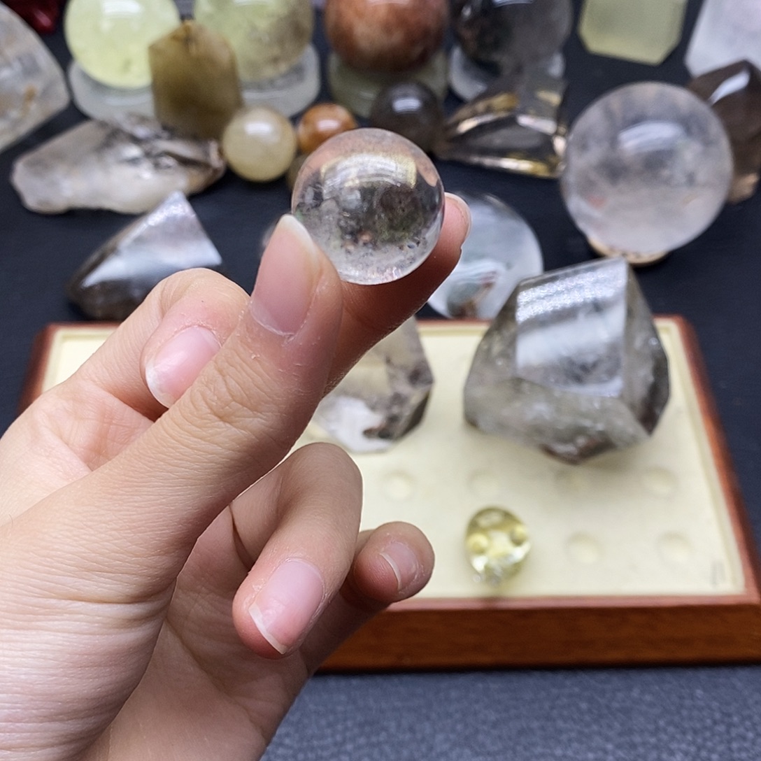 未镶嵌水晶珠宝半成品192水晶石