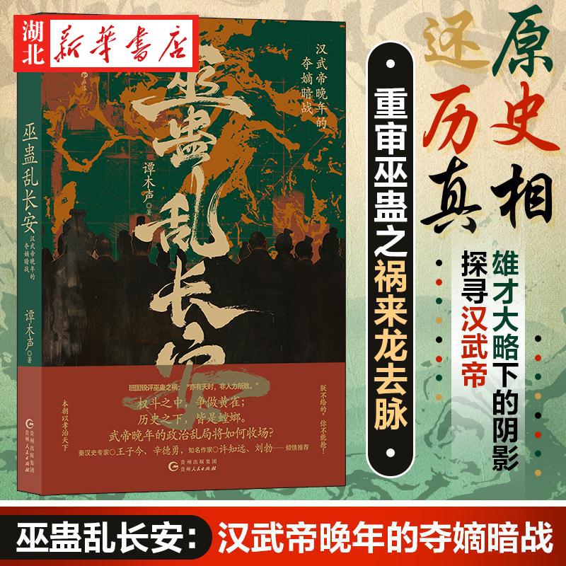 巫蛊乱长安 汉武帝晚年的夺嫡暗战 谭木声 著 重审巫蛊之祸来龙去