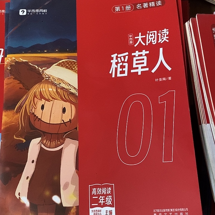 二年级稻草人大阅读读，散装