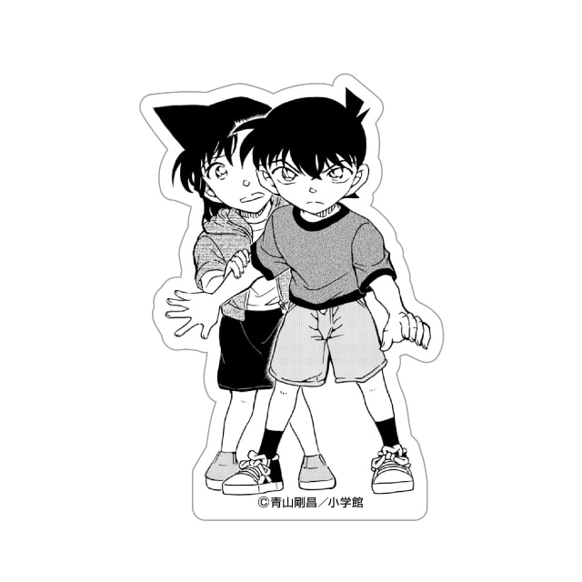 【日谷】名侦探柯南 幼年毛利兰新一原画亚克力块 潮玩周边