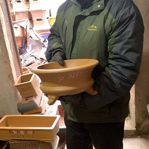 花盆紫砂手工制作