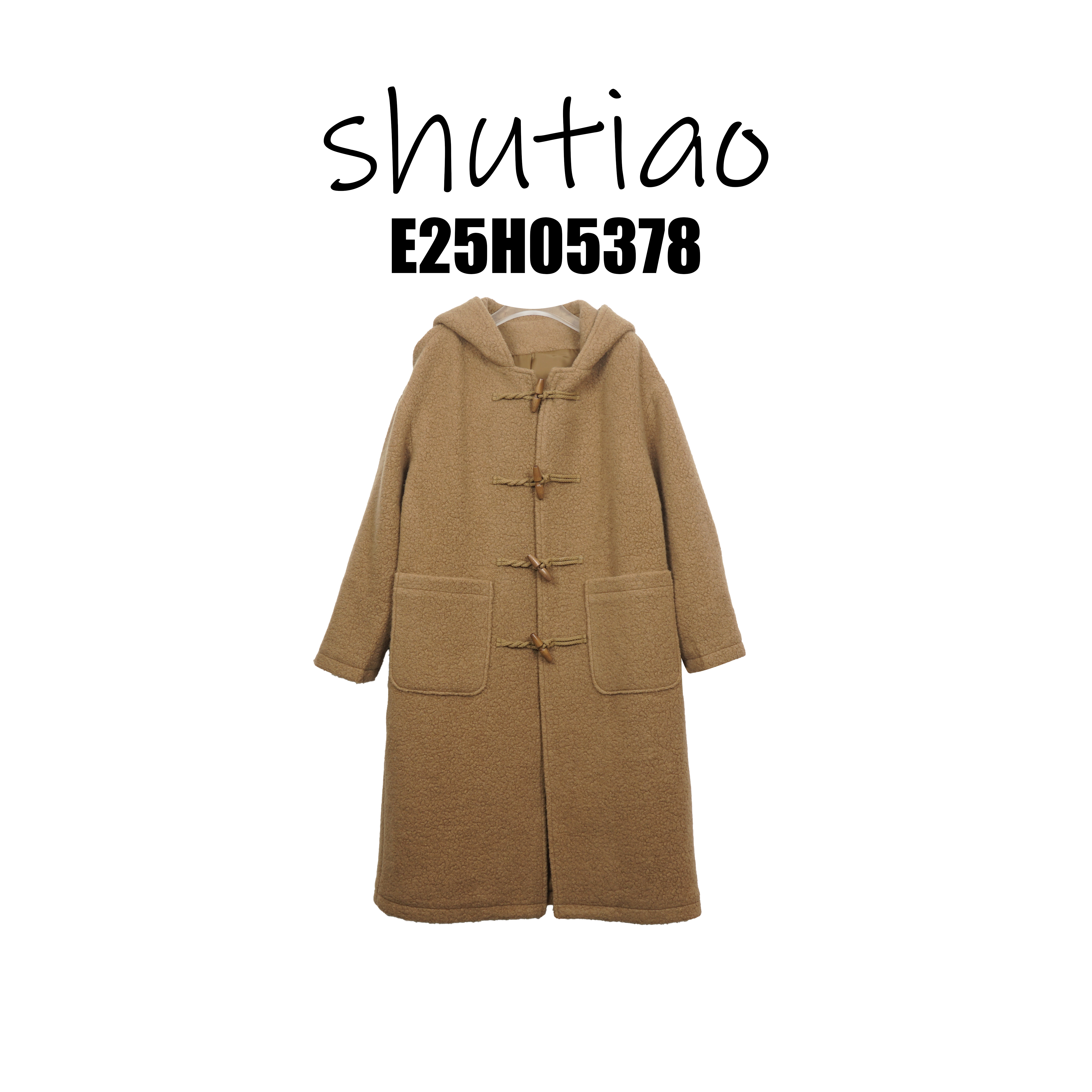 【SHUTIAO】2025秋冬：新款小众设计款外套E25H05378