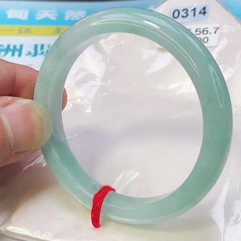 翡翠手镯未镶嵌0314号