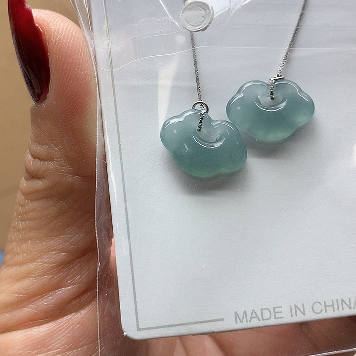 水晶水晶耳饰未镶嵌