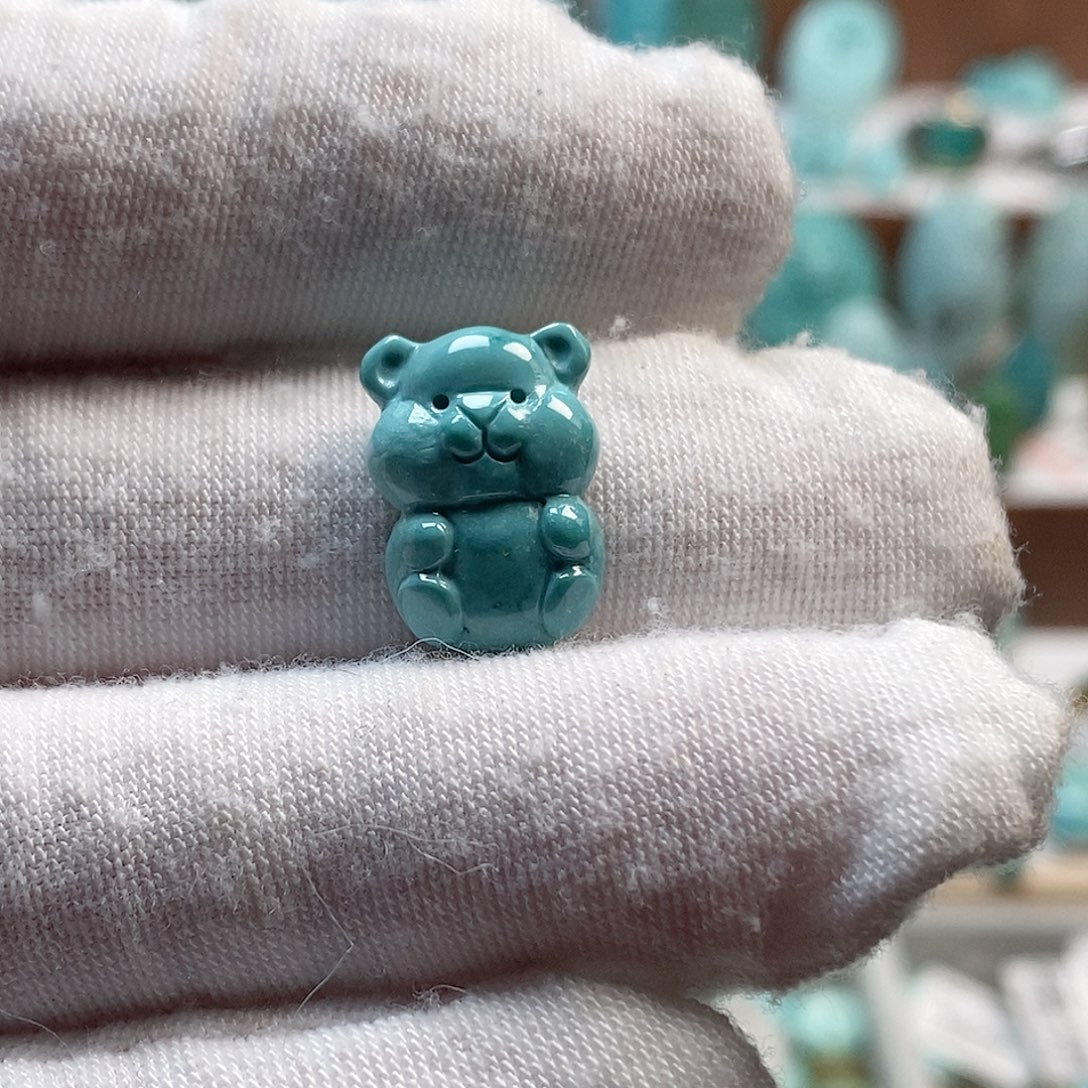 C***T绿松石未镶嵌珠宝奇石