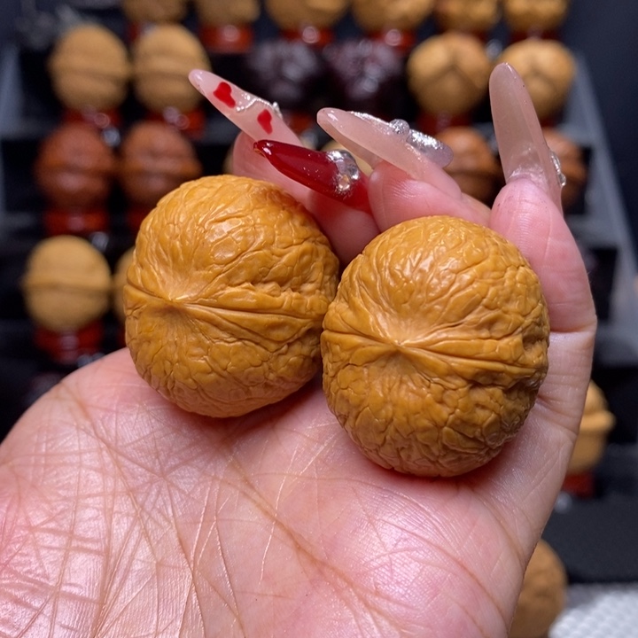 文玩核桃把件佛手元宝31号