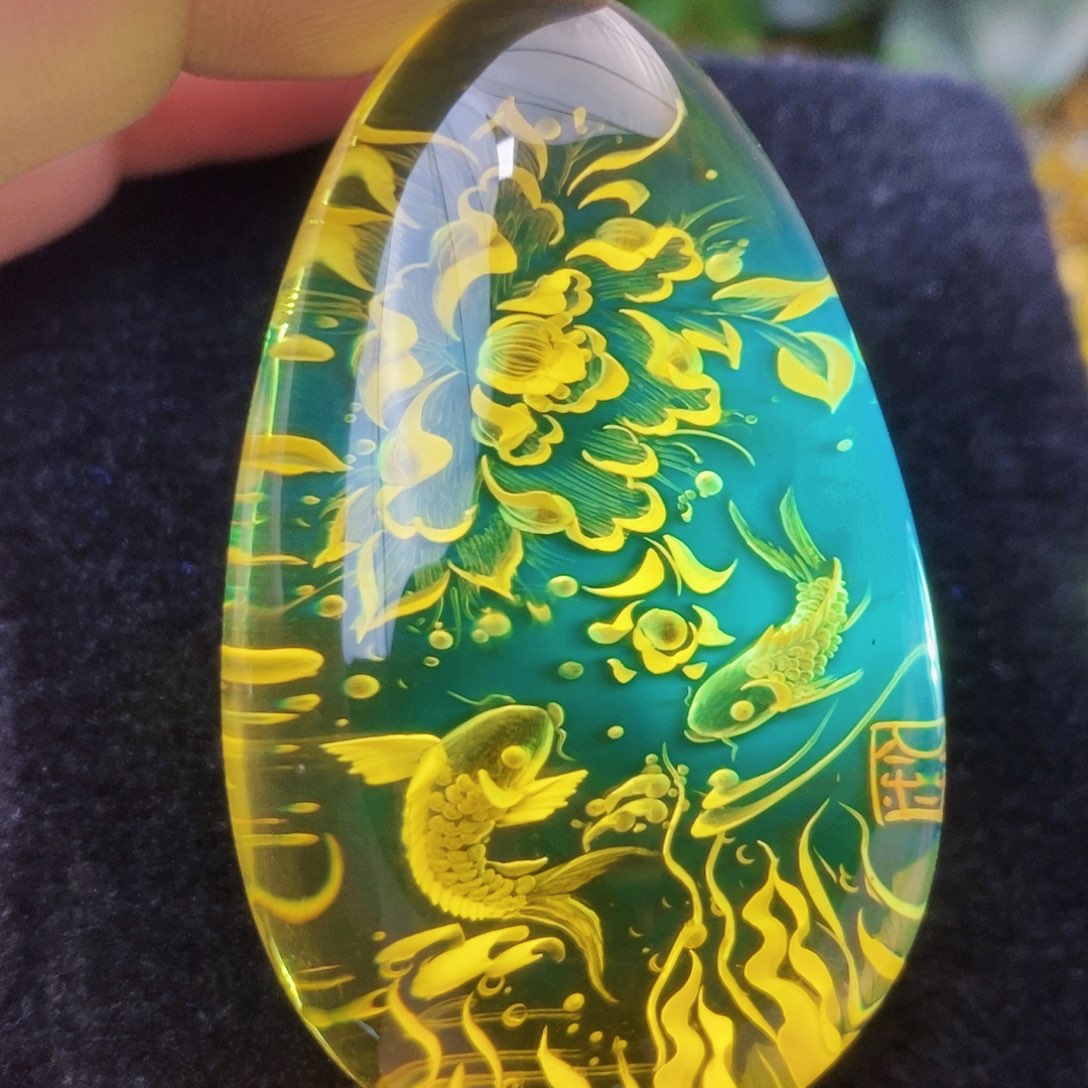 【闪购商品】金珀吊坠(不含链)未镶嵌