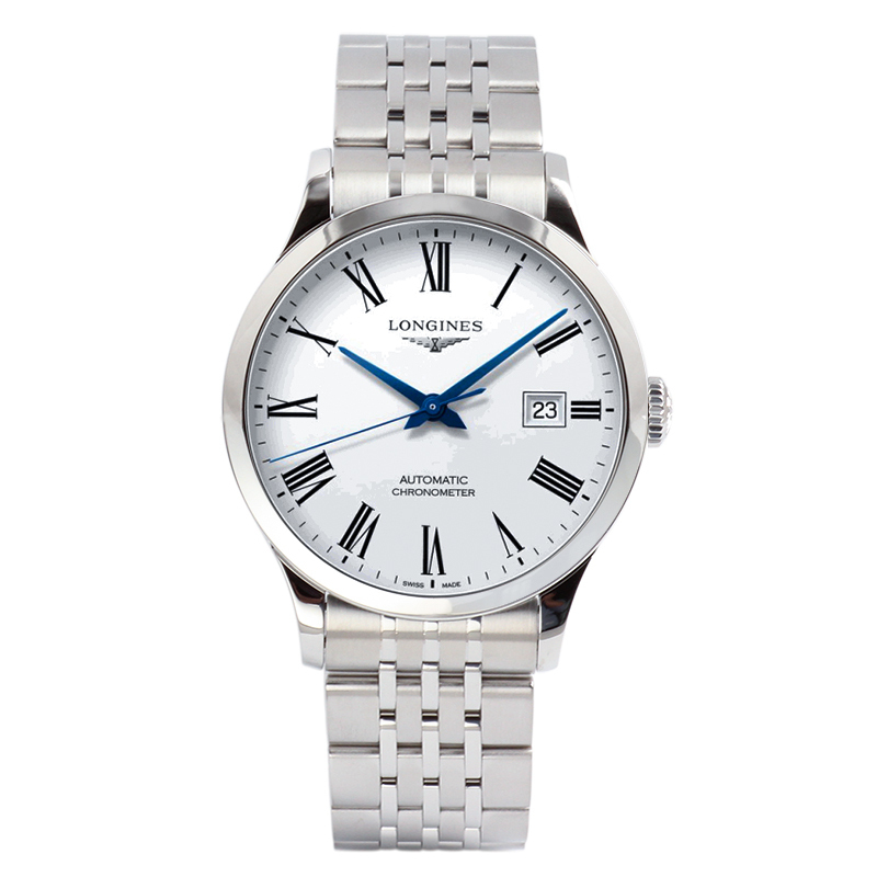 95新 Longines/浪琴 时尚系列/L4.821.4.11.6/女款/34.5mm/单表