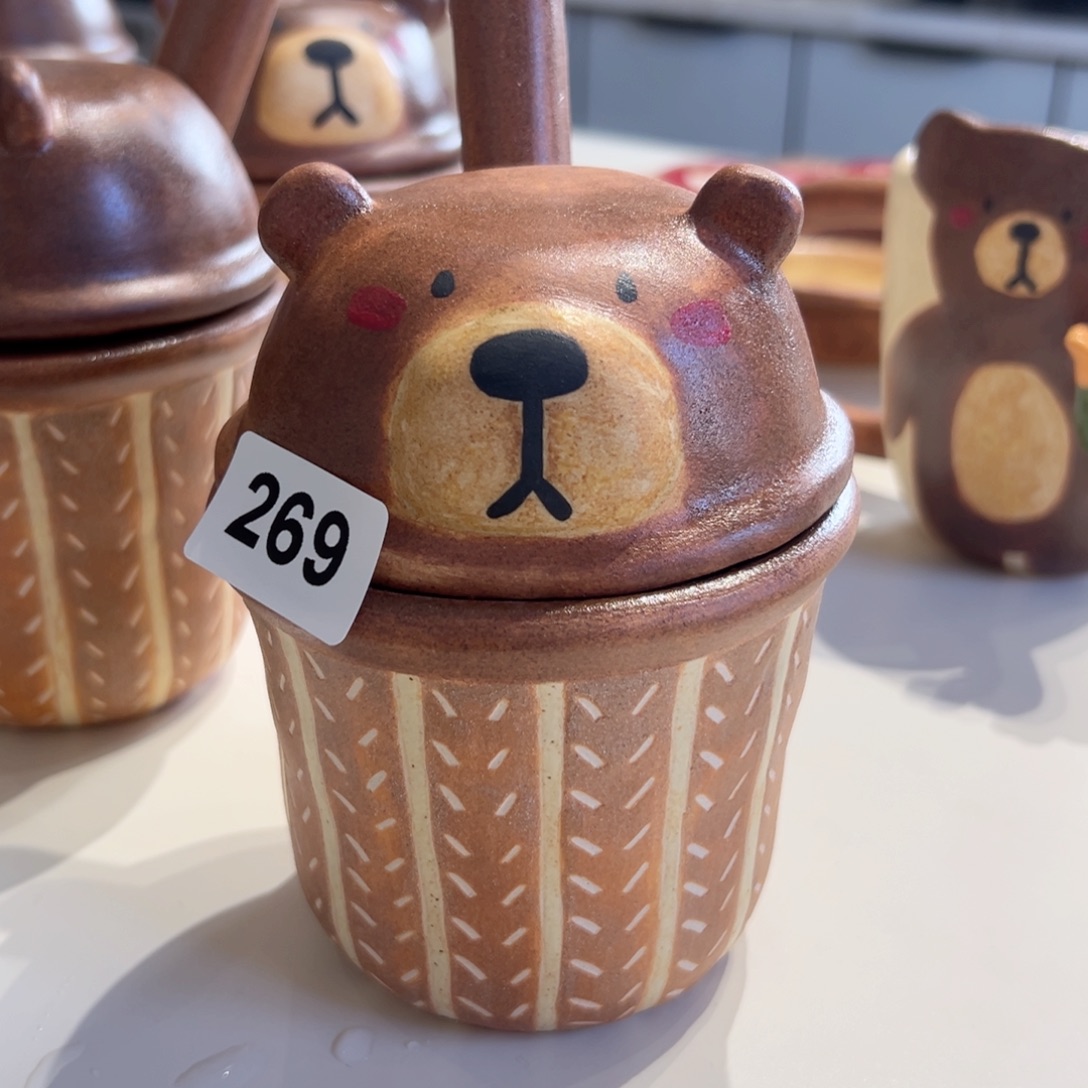 昭***音陶瓷艺术手作器皿皖安微瑕手作