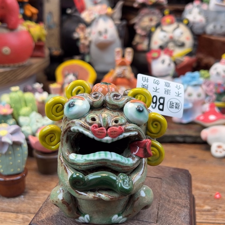 摆件陶小镇青花内容有新品微瑕